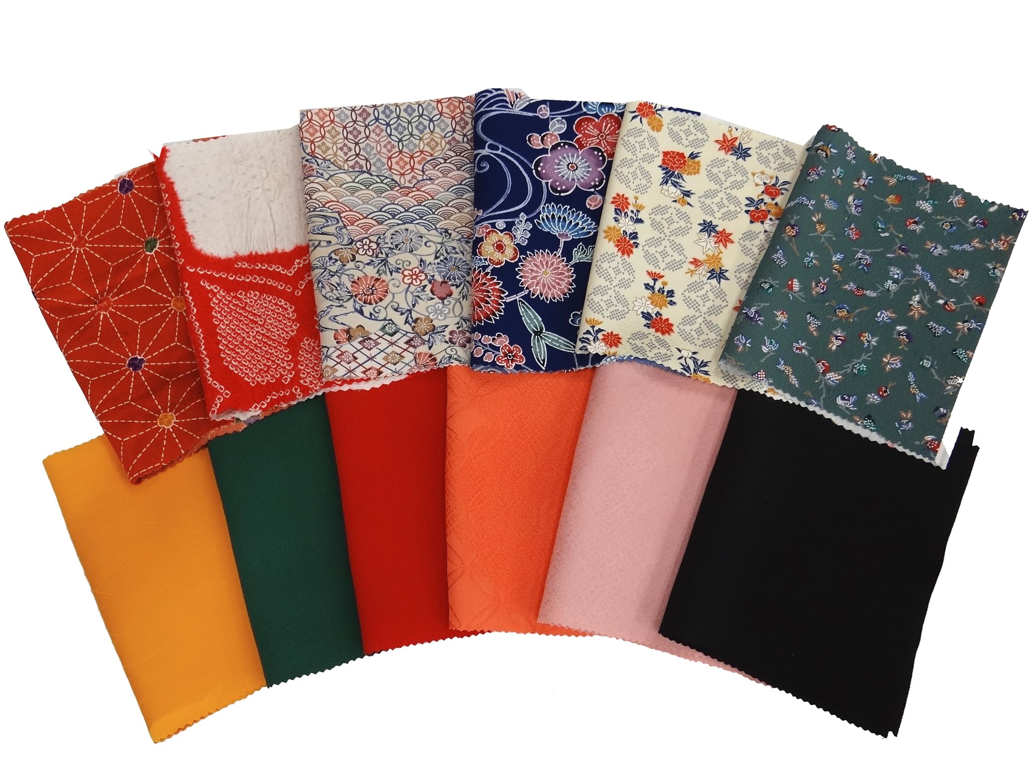 Amazon | 正絹着物のはぎれ お徳用12枚セット 吊るし雛制作用材料  