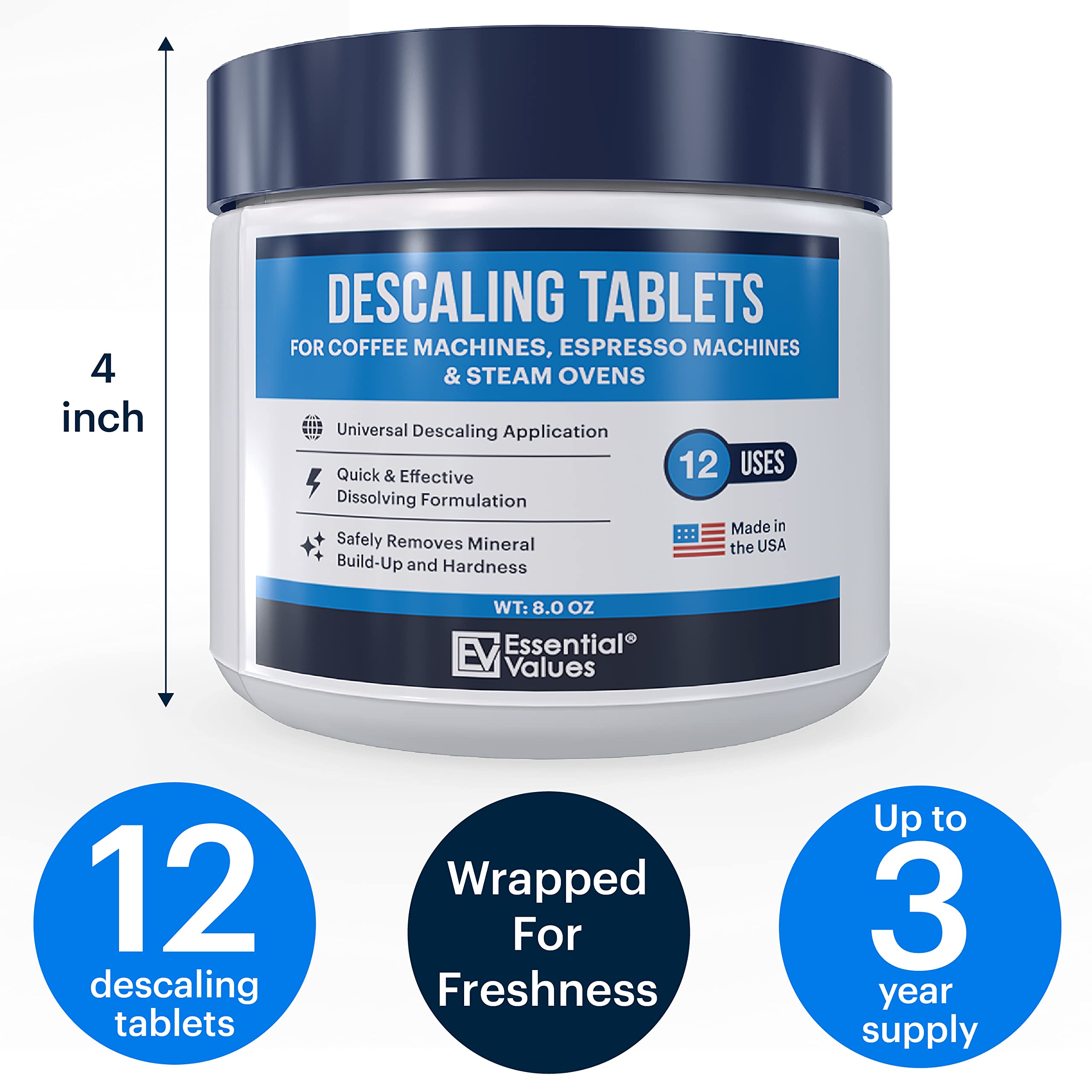 Coffee Machine Descaling Tablets For Steam Steriliser Descaling