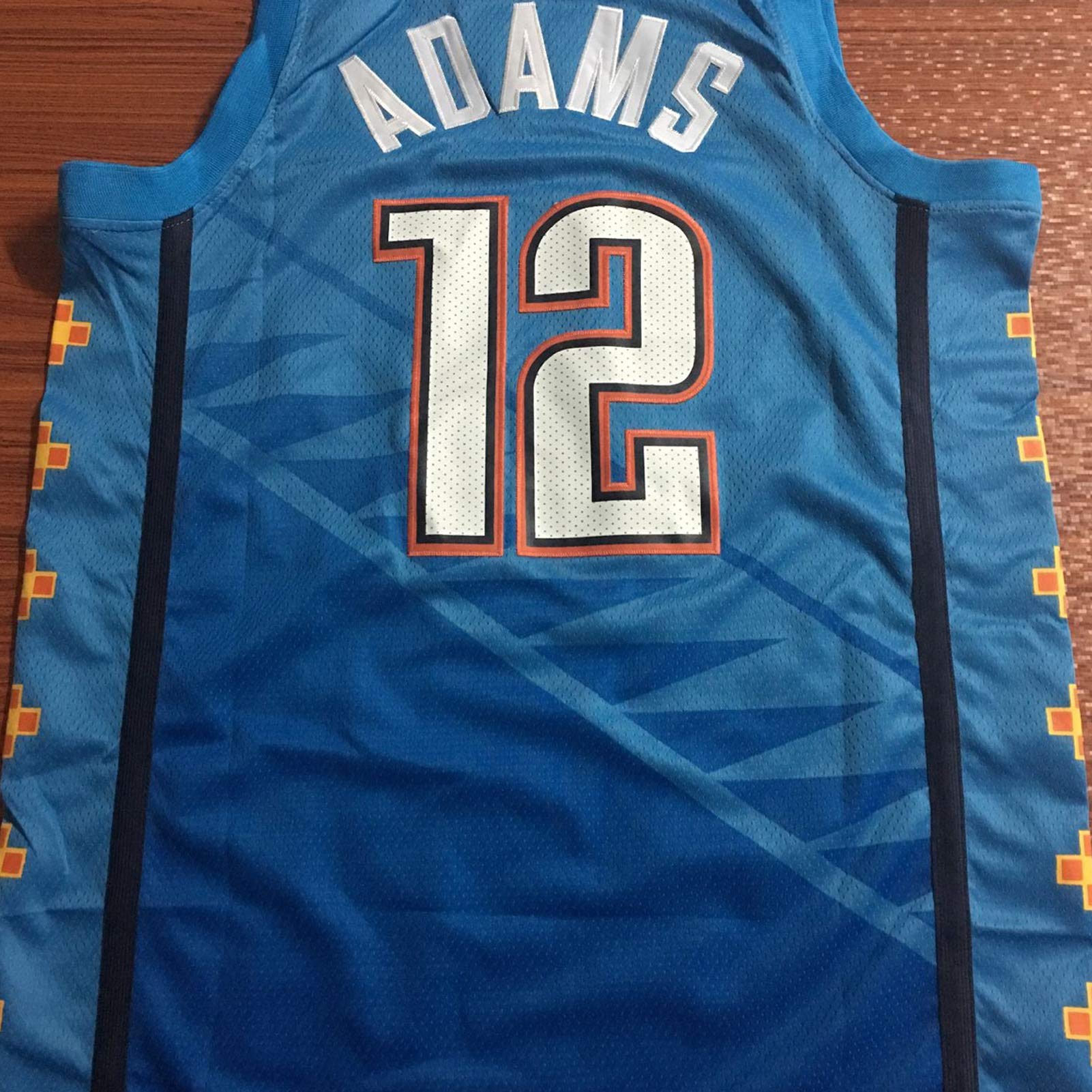 Thunder Pelicans Adams Jersey Blue Steven Adams Jersey Number Nike