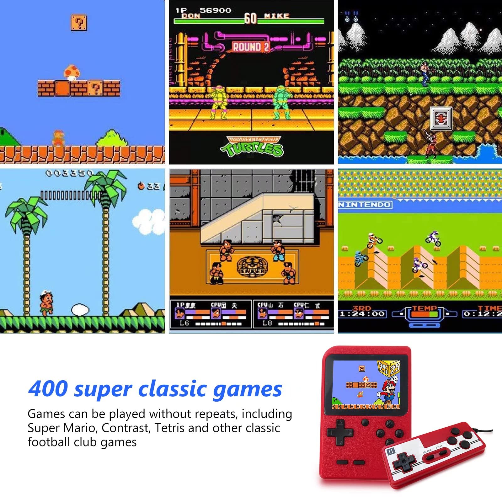 Retro Gaming Super Nintendo 400 Games List Super Nintendo 400 - Main Image