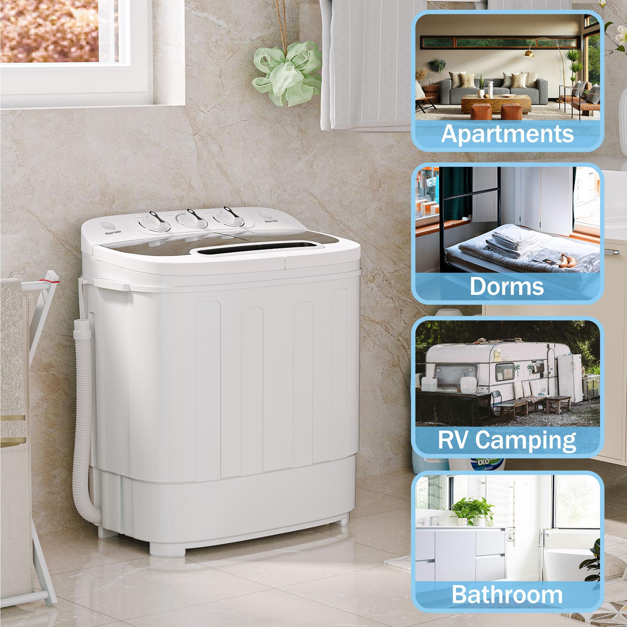 Small Space Best Portable Washer Dryer Combo For Apartments Top