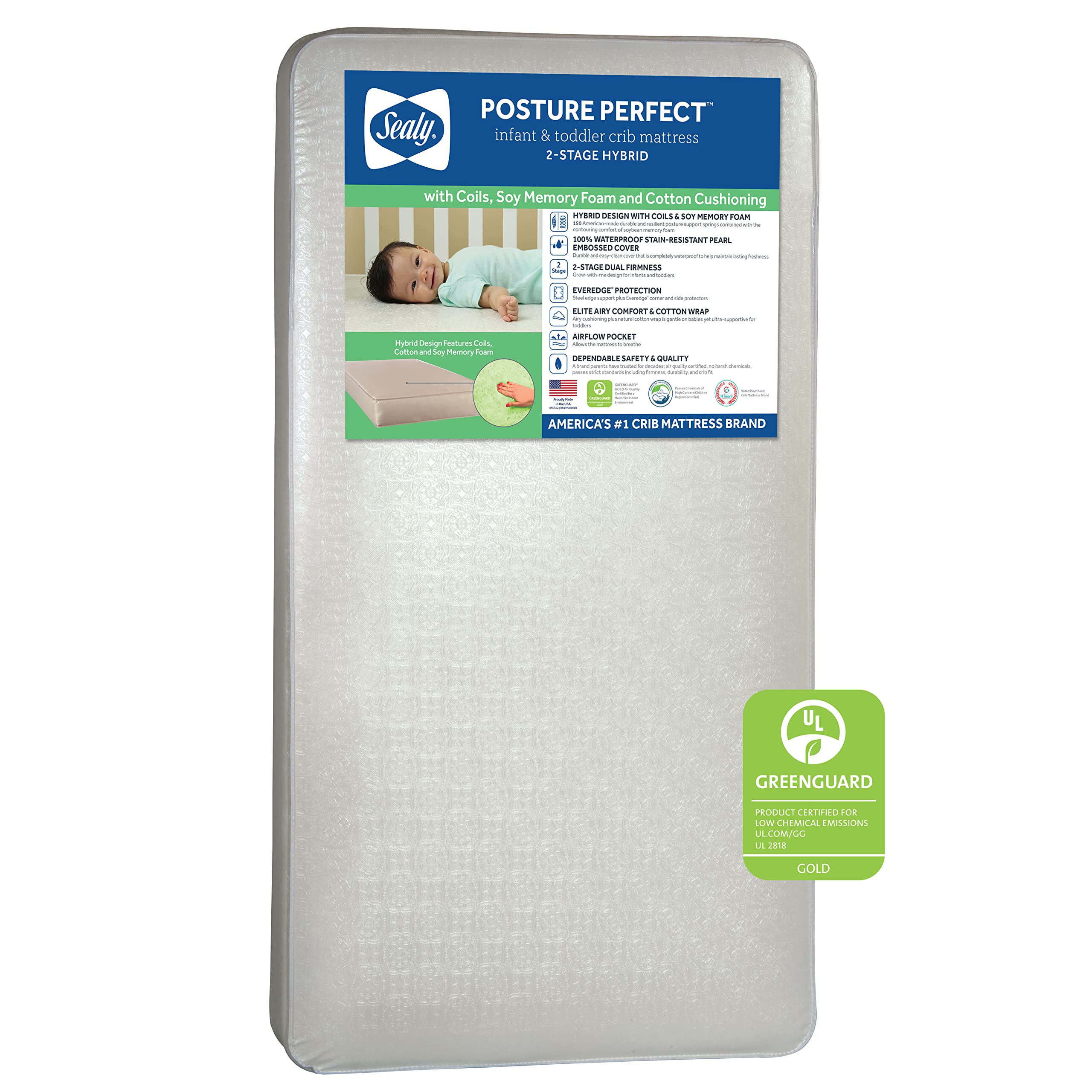 Top sealy posture perfect crib mattress 2025