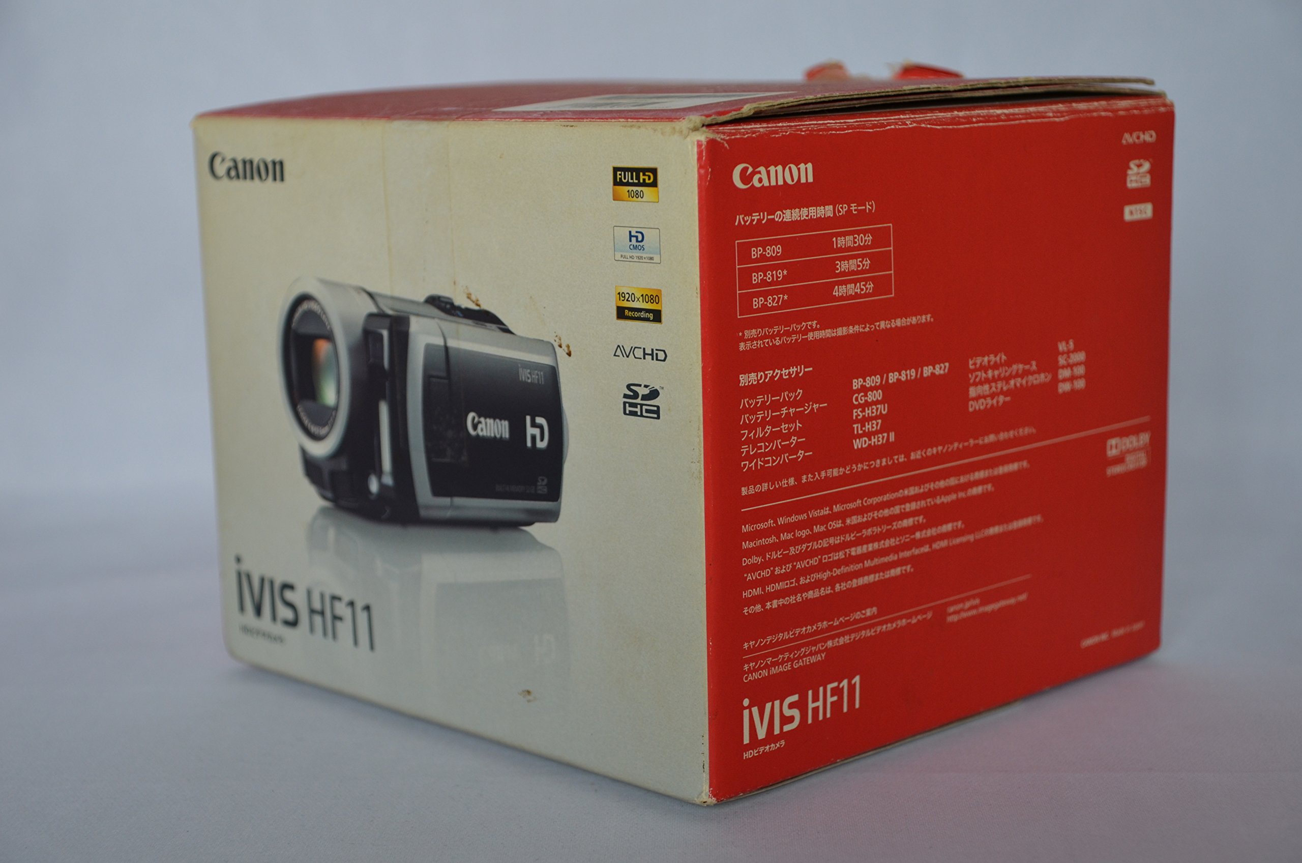 iVIS HF11 - キヤノンカメラミュージアム - ビデオカメラ