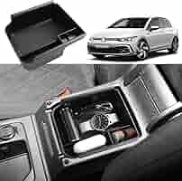 Organizzatore Bracciolo Per VW Golf MK8 - Vano Portaoggetti Con Divisori