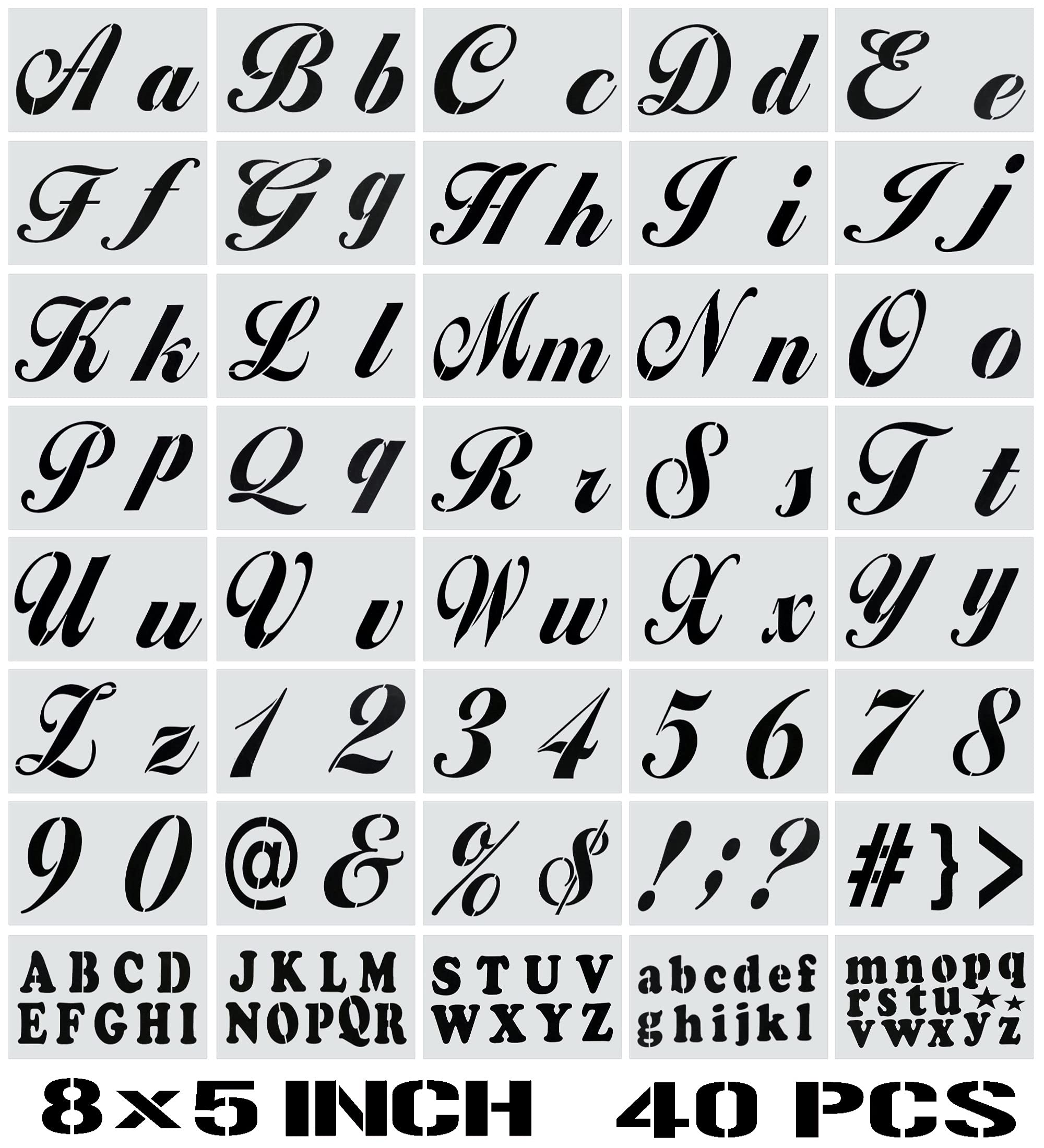printable letter stencil templates – Image 12