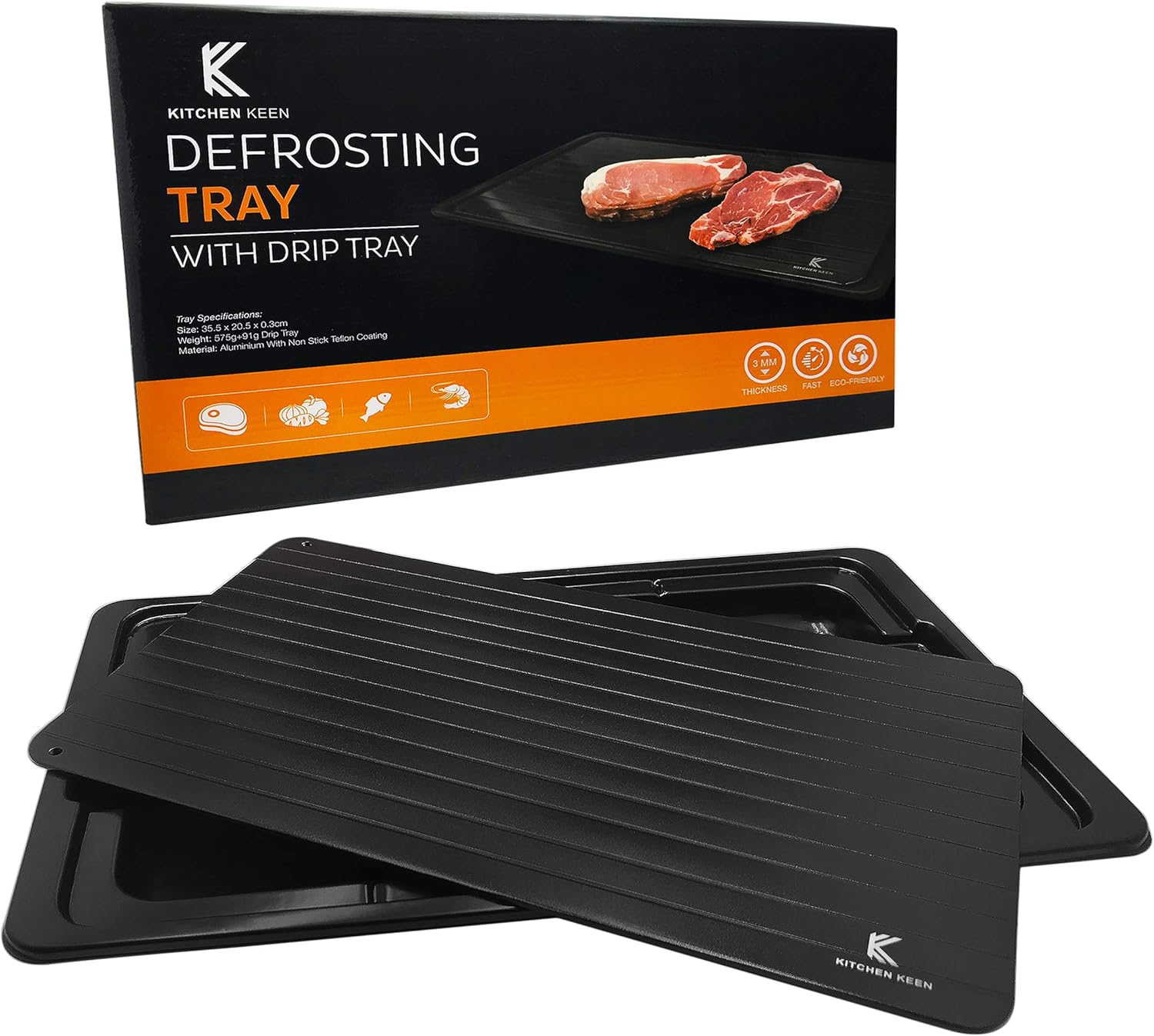 piastra di sbrinamento per la carne