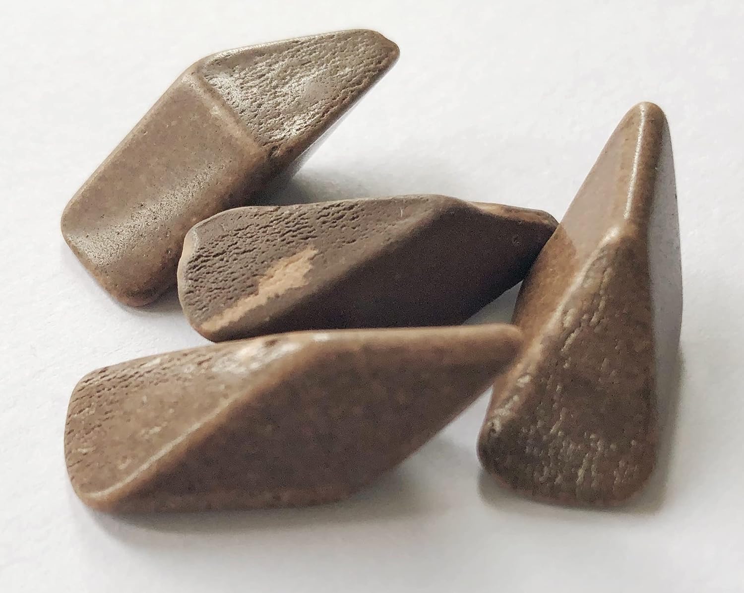 Ceramic Tumbling Media - Heavy Density - Long Lasting Rock and Metal Tumbling and Finishing - 3/8" x 7/8" (5lbs)