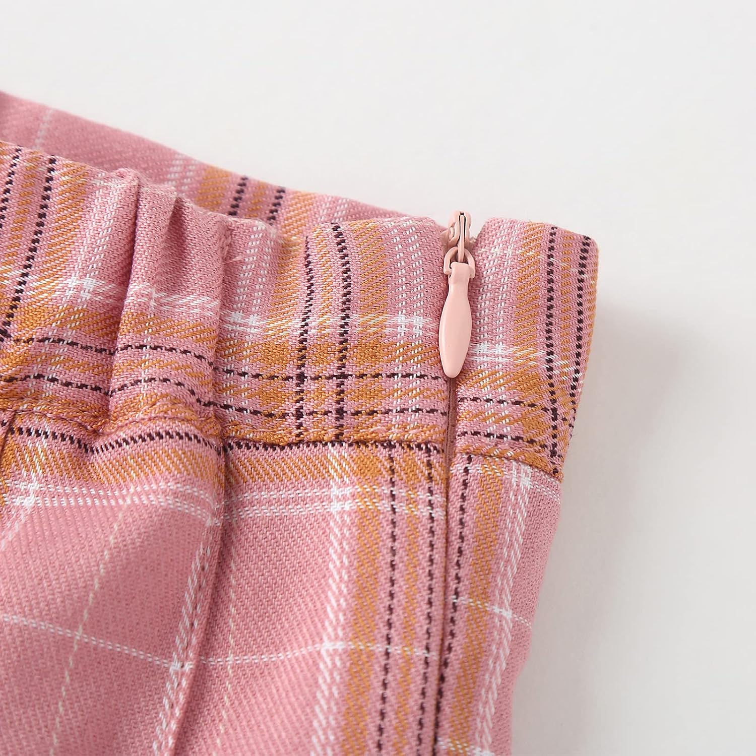 birbyrrly Girls Pleated Skirt with Shorts – Plaid Tennis Skorts & Solid School Uniform Skirts for Toddler/Big Kids (2T-14Y)