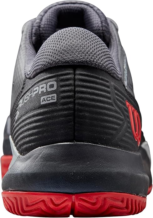 The WILSON Women's Tennis Shoe Sneaker also boasts a non-marking rubber outsole for traction and stability, allowing players to move swiftly and confidently during play. The shoe is designed with a sleek and stylish look, making it a fashionable choice for both on and off the court. Overall, the WILSON Women's Tennis Shoe Sneaker is a reliable and high-quality option for female tennis players looking for a comfortable and performance-driven shoe. Description by ChatGPT.