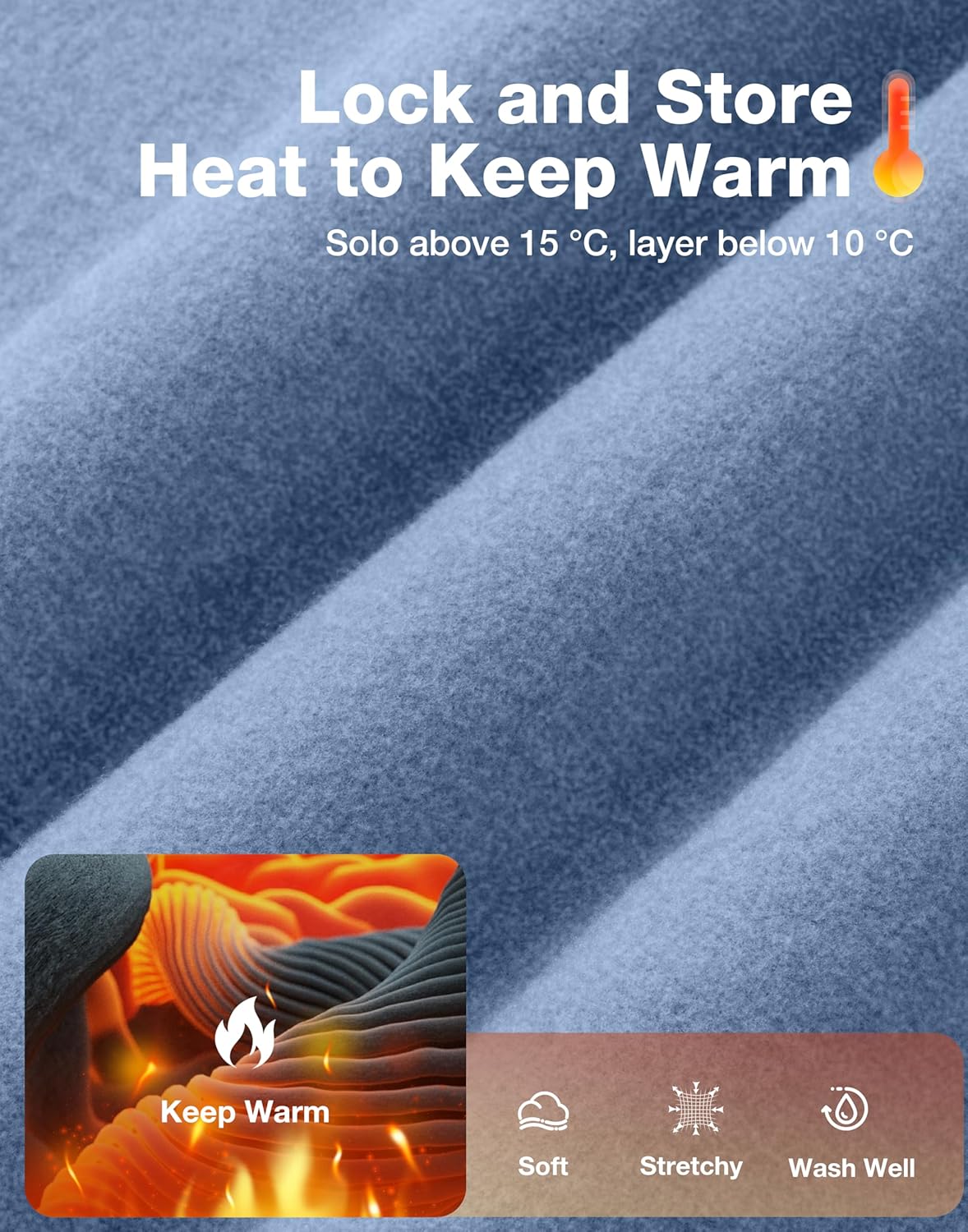 G Gradual Mens Quarter Zip Pullover Fleece with 2 Zipper Pockets Long Sleeve Golf Shirt Winter Athletic Sweater Lightweight - Image 4