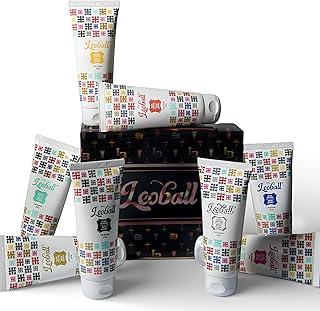 Leoball® Water-Soluble Block Printing Ink CMYK+ Master Set of 8 Must-Have Colors with Lustrous Finish, 1.25-Ounce Tubes