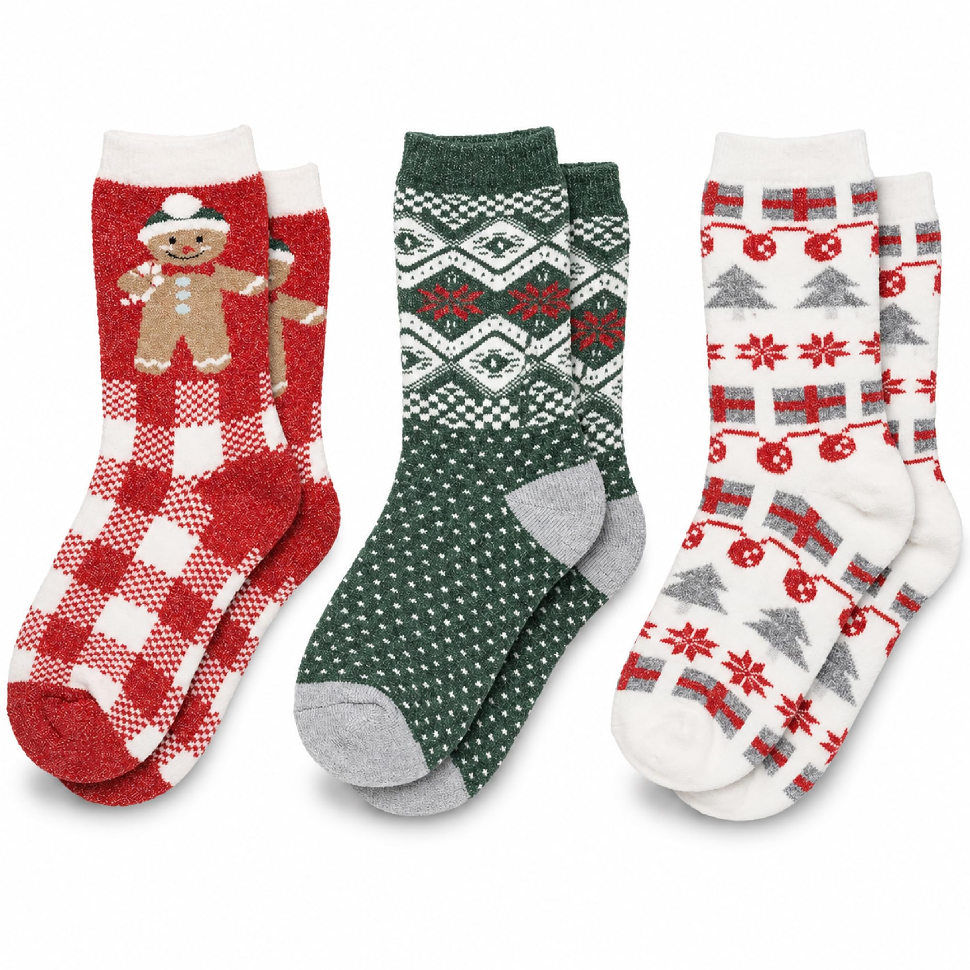 Cuddl Duds Ladies Super Soft Warm Comfortable Multipack Gift Lounge Socks