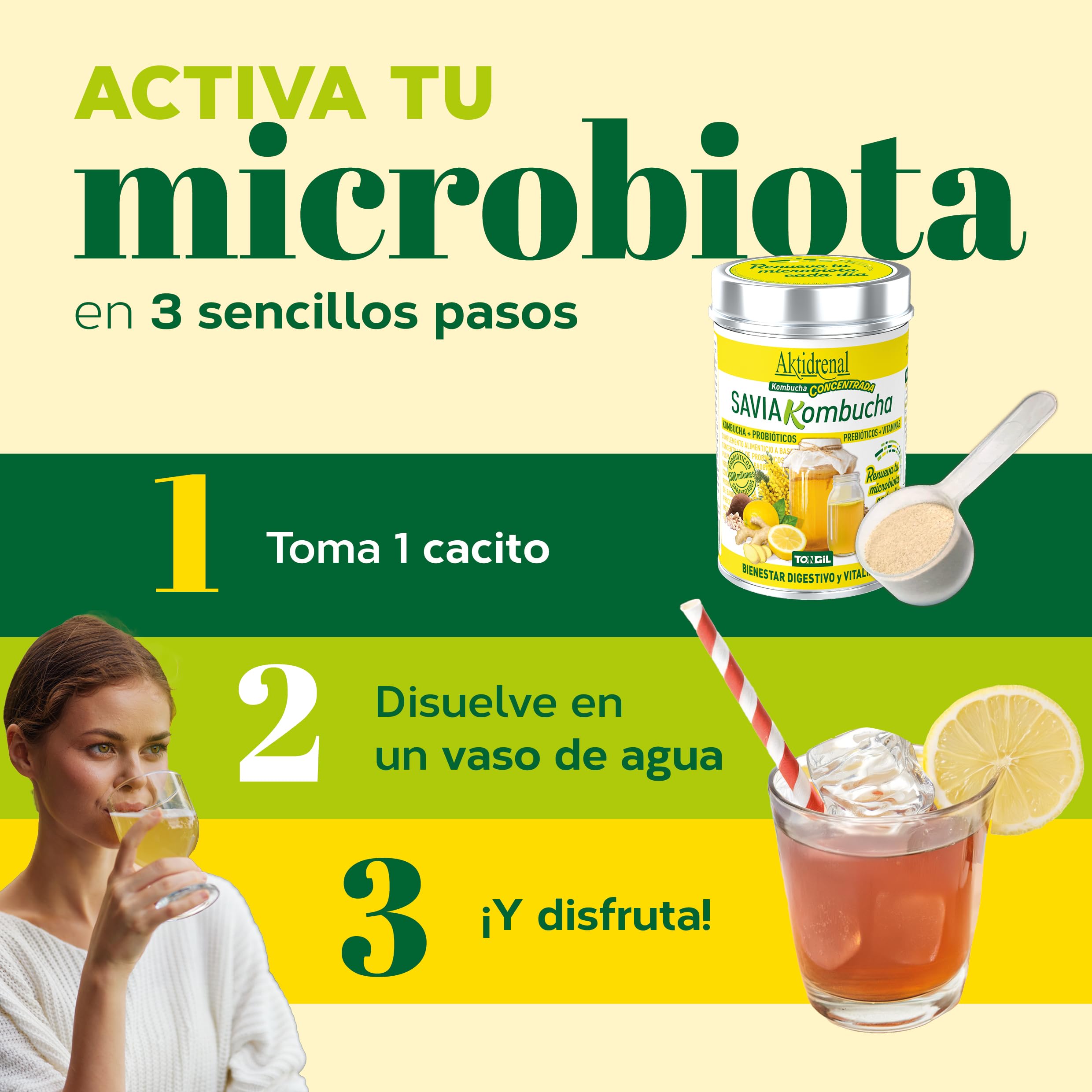 AKTIDRENAL SAVIA KOMBUCHA 100gr. – ideale per chi cerca un prodotto affidabile ogni giorno, prodotto specifico per l’uso quotidiano, peso 100 g ed è studiato per offrire un elevato comfort d’uso nella