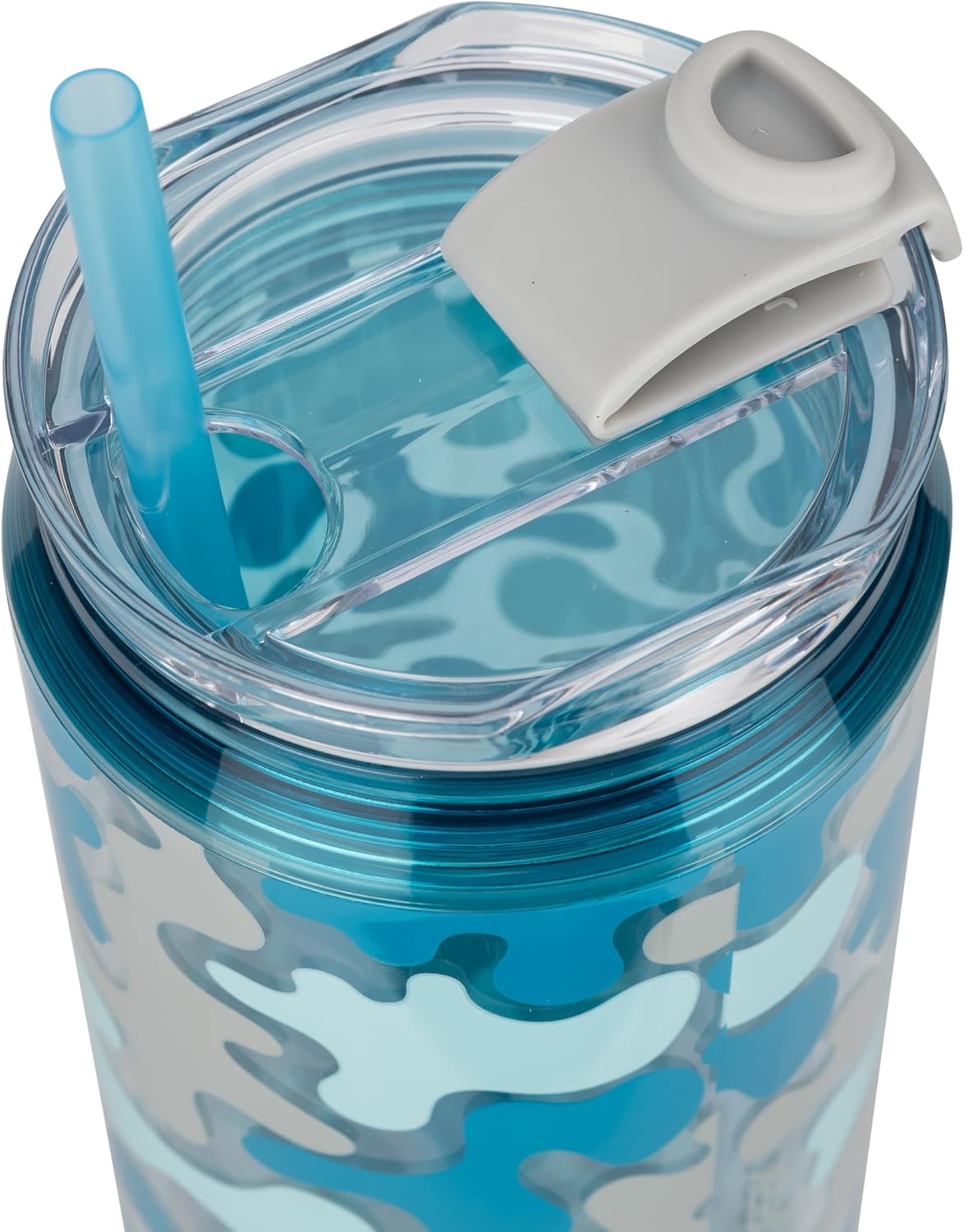 COOL GEAR 3-Pack 22 oz Modern Tumbler with Reusable Straw | Dishwasher Safe, Cup Holder Friendly, Spillproof, Double-Wall Insulated | Printed Pack