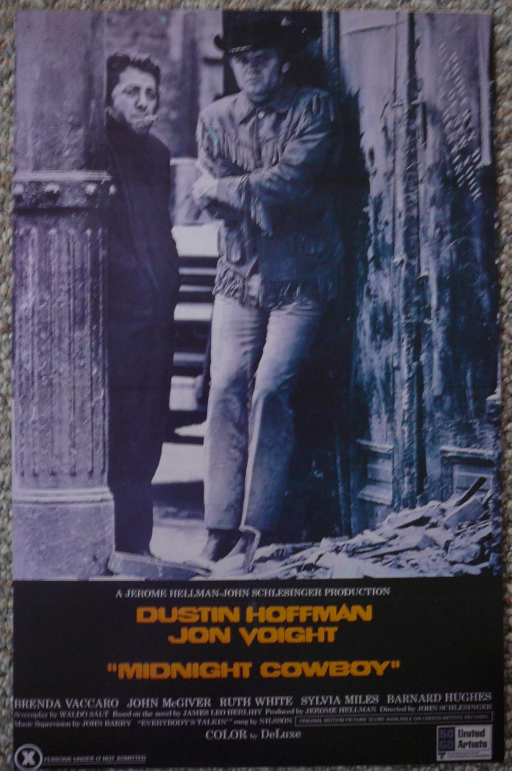 "Midnight Cowboy" w/ Dustin Hoffman & Jon Voight Movie