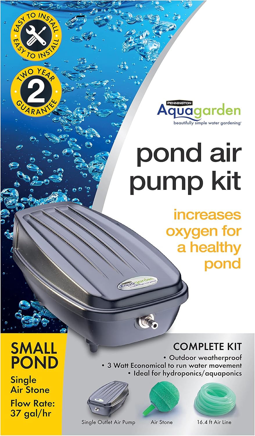 Pennington Aquagarden Aquagarden, Pond Air Pump Kit