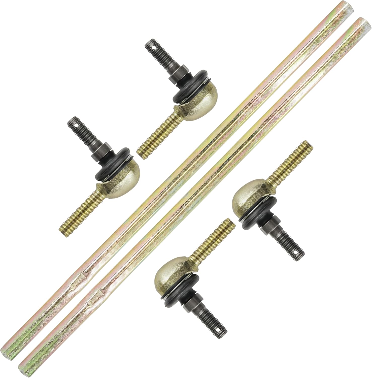 Caltric Complete Tie Rod Kit with Ends NEW Compatible with Polaris Sportsman 550 EPS 2010 2011 2012 2013