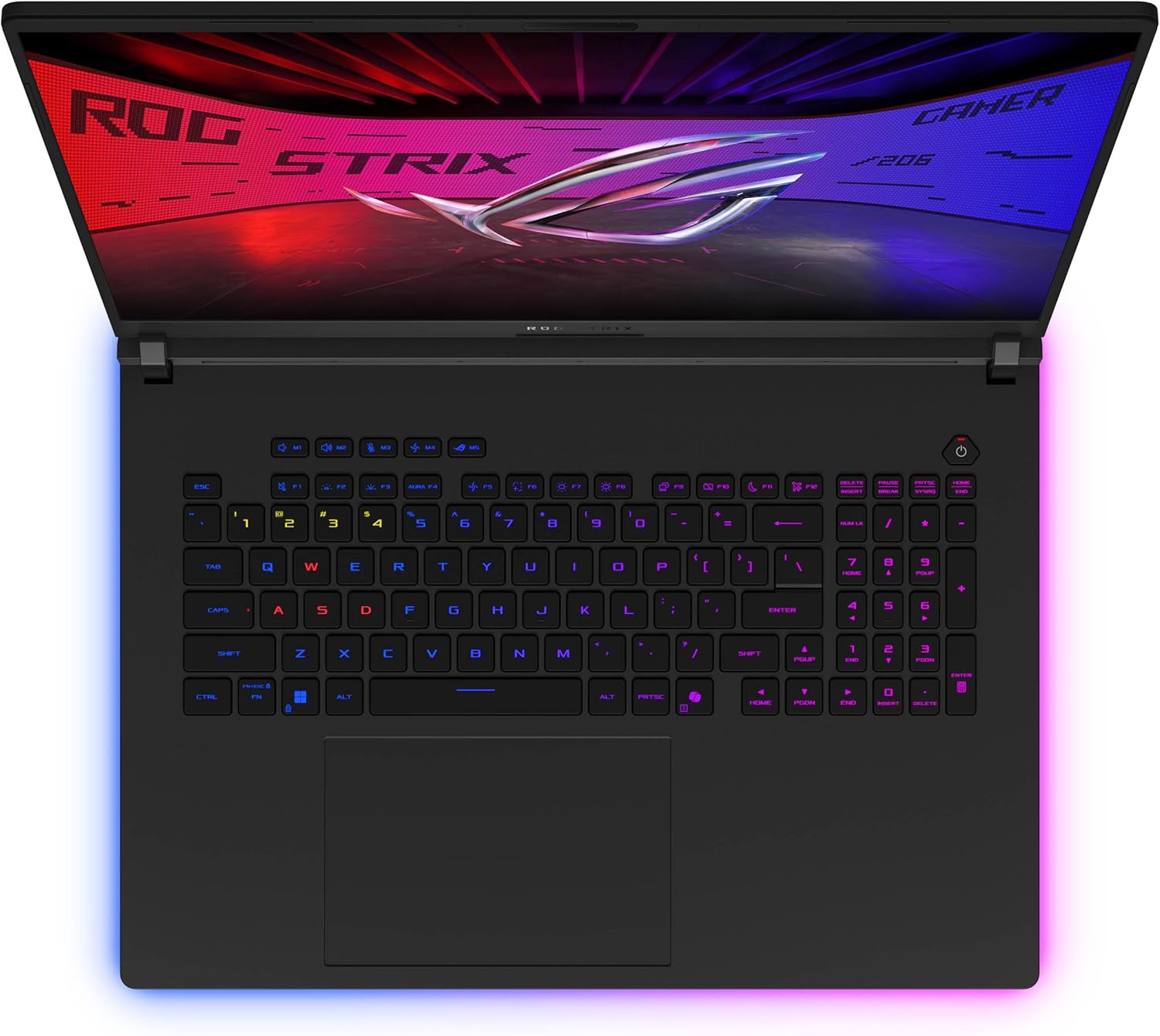 ASUS ROG Strix Scar AI Gaming Laptop 18" 240Hz Mini LED WQXGA Display (Intel Ultra 9-275HX, GeForce RTX 5080 16GB, 32GB DDR5, 2TB SSD, RGB KB, Win 11 Pro) w/DKZ USB Port Expander
