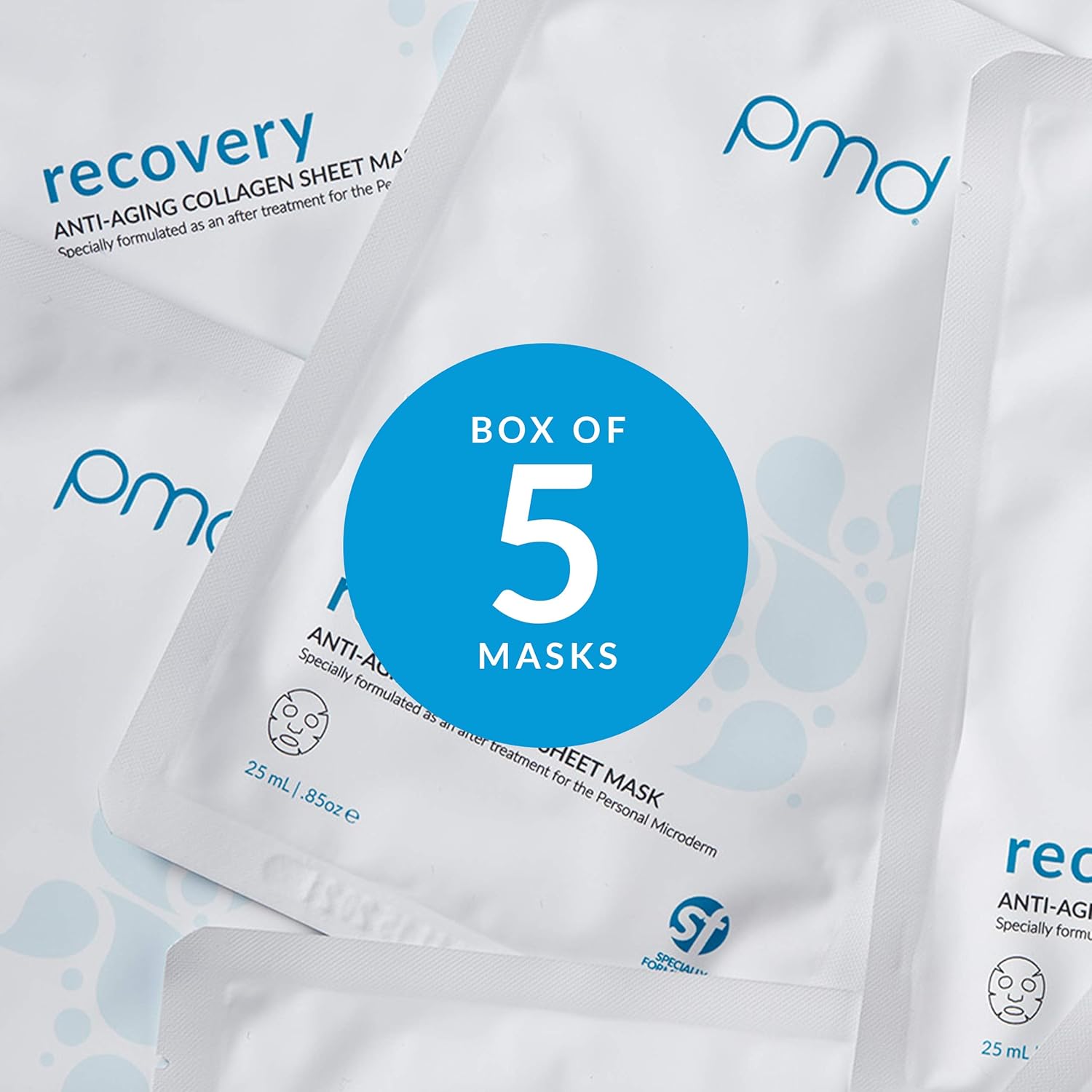PMD Recovery Anti-Aging Collagen Sheet Mask, 5 ct. - Image 6