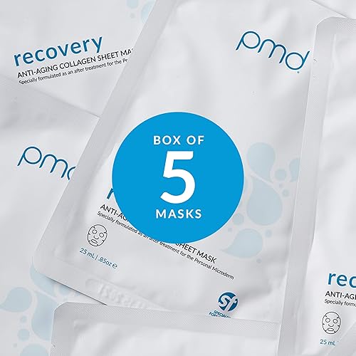 Miniatura 6 de Máscara de colágeno antienvejecimiento PMD Recovery (5 unidades)