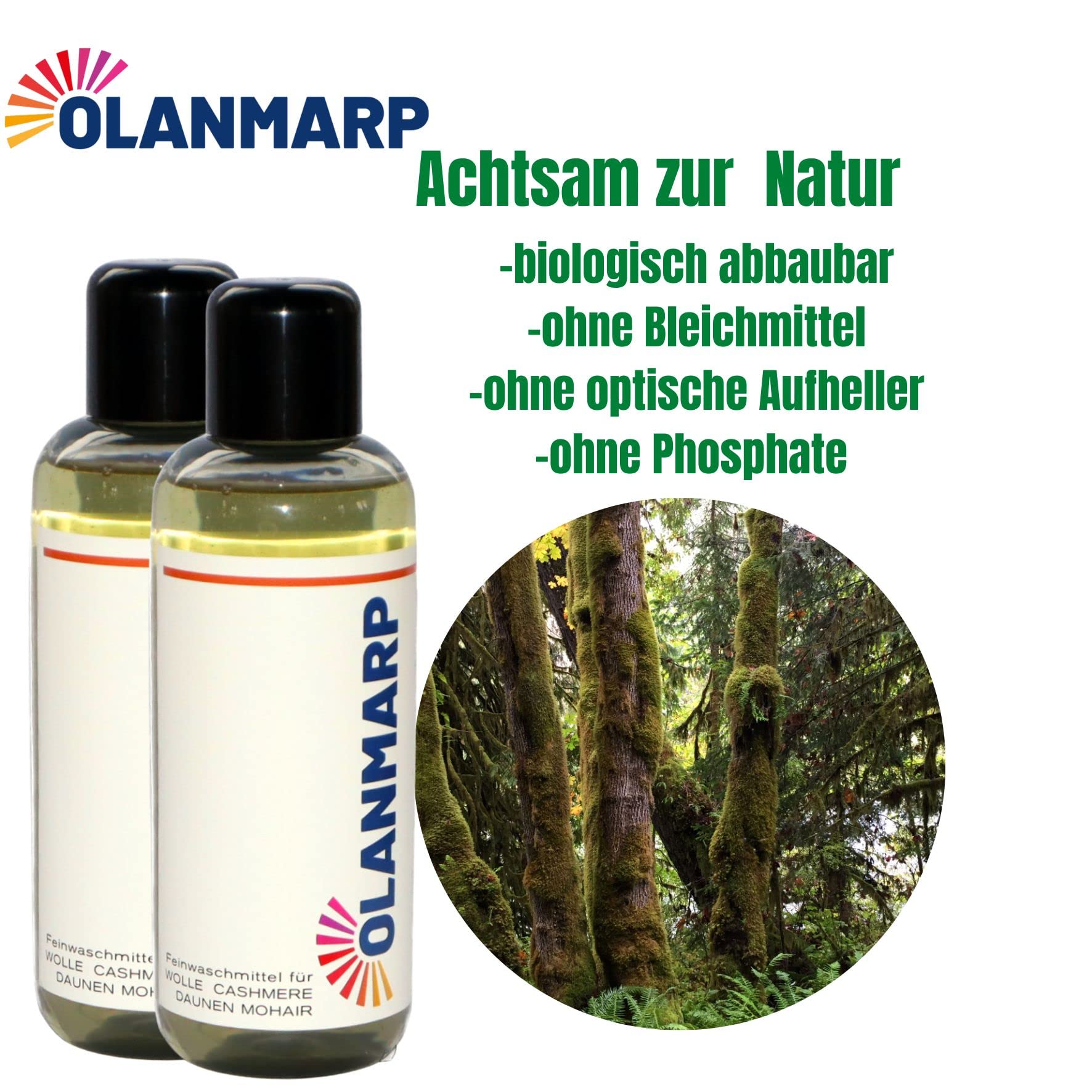 Feinwaschmittel Wollwaschmittel für Wolle Angora Alpaka (480ml) | Für Wolle, Angora, Alpaka, Daunen, Mohair – sanfte Pflege empfindlicher Textilien