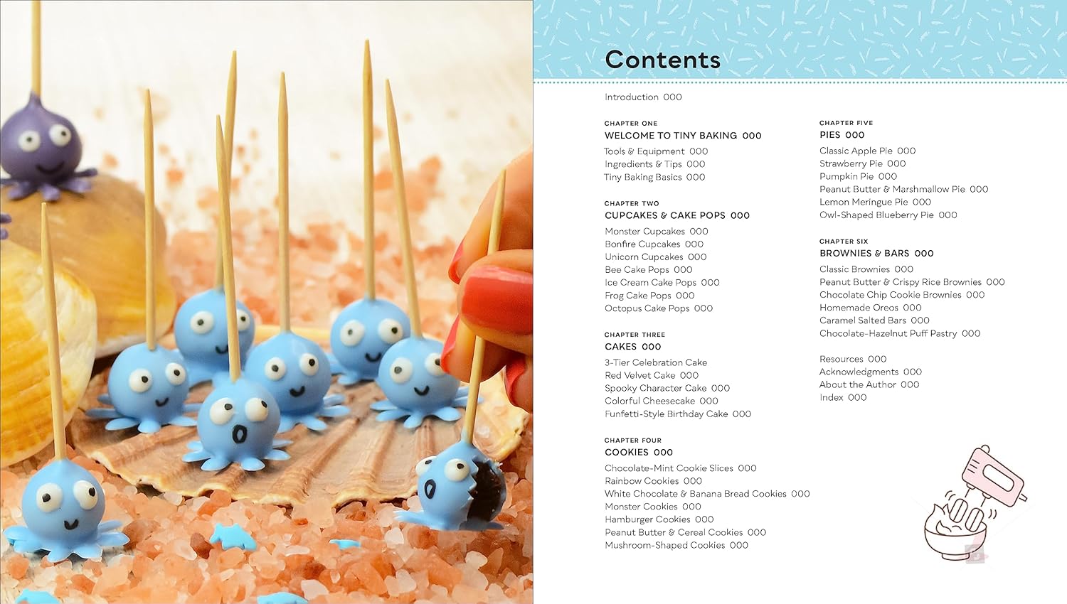 Tiny Bakes: Delicious Mini Cakes, Pies, Cookies, Brownies, and More      Hardcover – October 24, 2023