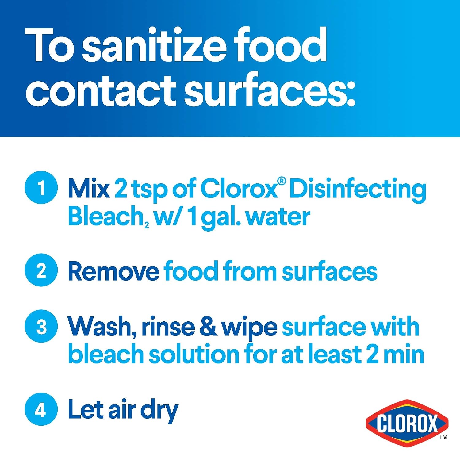 Clorox Disinfecting Bleach, Regular - 64 Ounce Bottle