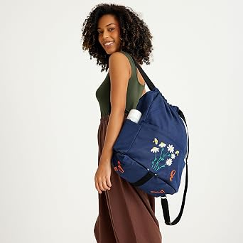ENTCANTA LUNA Model Unisex Kadın ve Erkek Gezi Laptop Spor Günlük Su Geçirmez Sırt Çantası Lacivert 33x16x55 cm