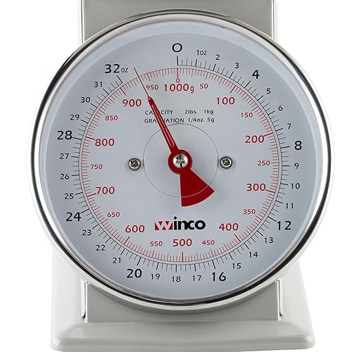 Vista 3 de Winco Escala de recepción analógica con dial, 6.5