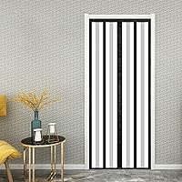 Vista 8 de Cortina de puerta aislada, cubierta magnética térmica para puerta, pantalla de cierre automático, privacidad magnética, manos libres para patio
