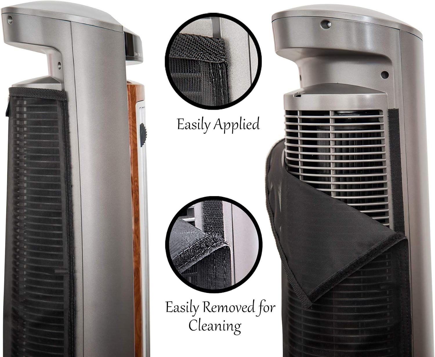 Tower Fan Air Purifying Filter Keeps Your Fan Clean and Running Longer for Cleaner Air and a Cooling Breeze Reusable Compatible with Lasko Wind Curve Fan Models 2254,2551,2559
