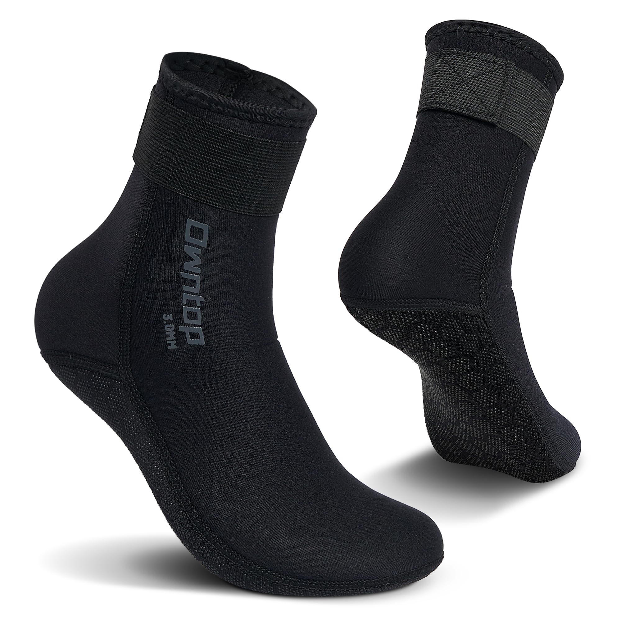 Owntop Neoprensocken, 3mm Neopren Socken für Damen Herren Warm Halten Tauchsocken Schwimmen Socken für Schwimmen, Schnorcheln, Segeln, Surfen Wassersport