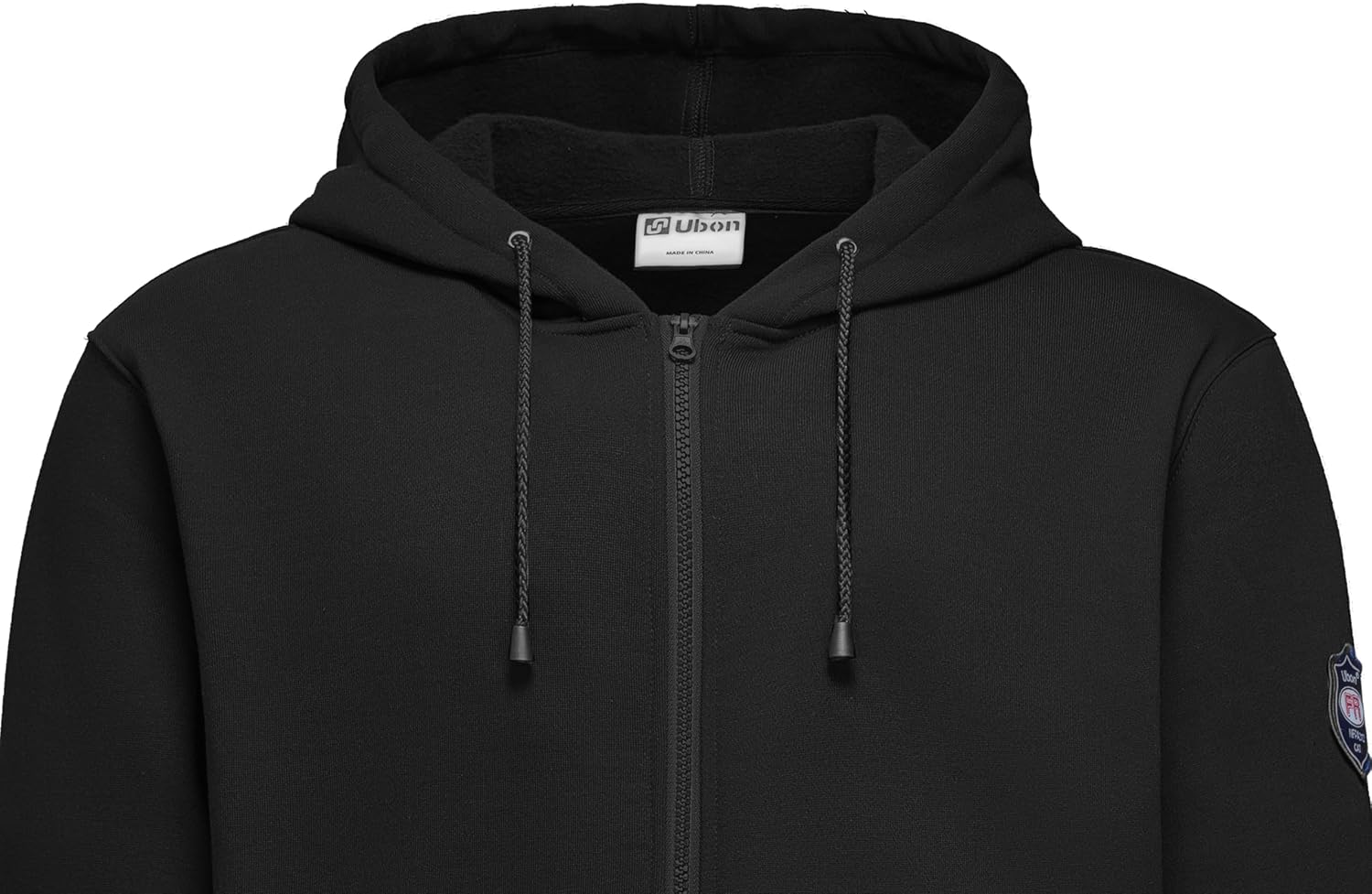 Ubon FR Hoodies for Men Pullover Flame Resistant Hooded Sweatshirts 14 oz Cotton Fleece - Image 4