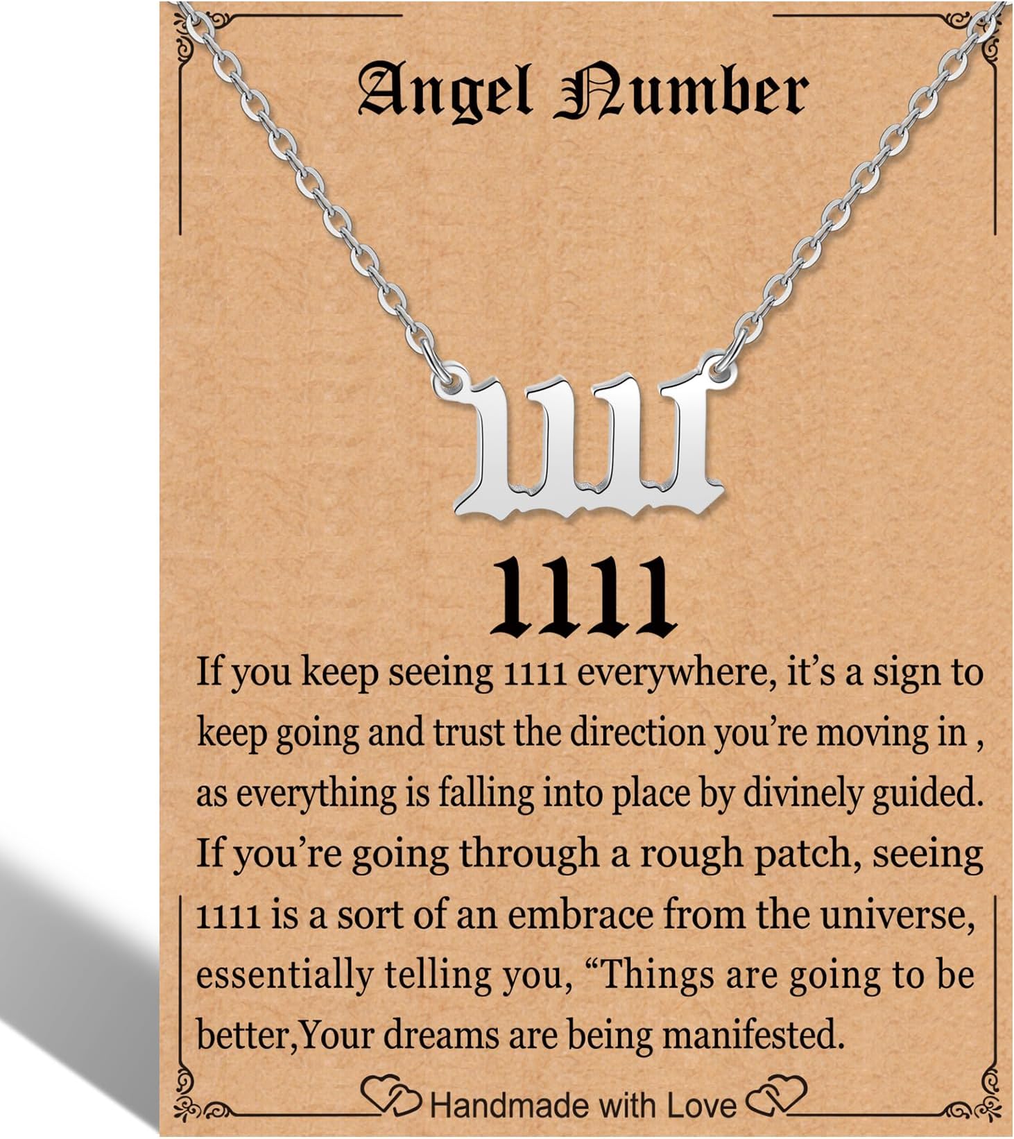 Angel Number Necklace For Women,Dainty Gold Plated Number 000 1111 111 222 333 444 555 666 777 888 999 Pendants Choker Chain Numerology Jewelry Necklace Gifts for Women Girls