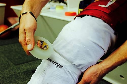 Miniatura 6 de Howies Paquete de 3 cintas de palo de hockey  Tela de alta calidad (1 pulgada por 25 yardas de largo) transparentepoliéster (1 pulgada x 30 yardas)