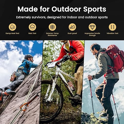 Miniatura 4 de ZUKYFIT Smart WatchCall ReceiveDial Rugged Smartwatch with 247 Heart Rate Sleep Monitor 5ATM Android Smart Watch for iPhone Compatible Tactical