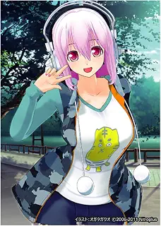 NITROPLUS CARD MASTERSカードスリーブ-すーぱーそに子