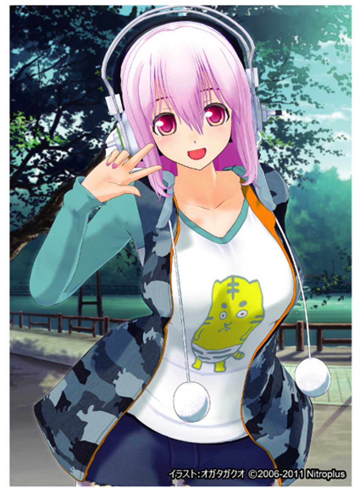 NITROPLUS CARD MASTERSカードスリーブ-すーぱーそに子