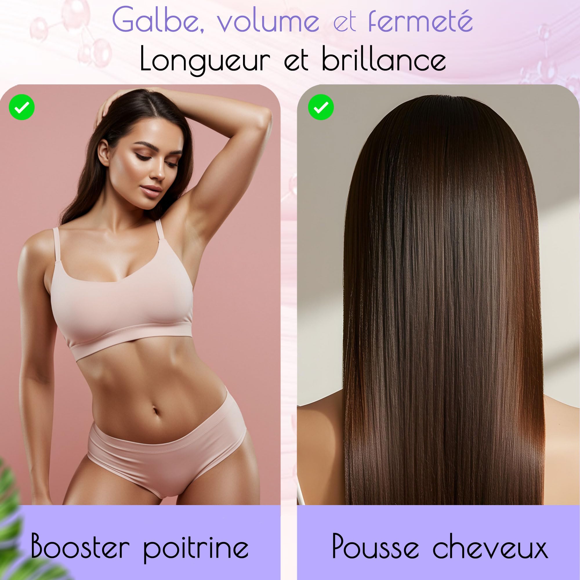 Soin Corporel Beurre de Fenugrec Bio pour Poitrine, Fesses, Hanches, Acné, Cheveux et Visage125gr | Hydratant - Nourrissant | Volumisant | Concentré 25% EN PLUS (125g)