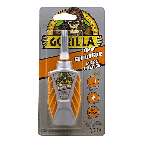 Miniatura 2 de Gorilla Pegamento transparente Micro Precise, 0.18oz, transparente (paquete de 2)