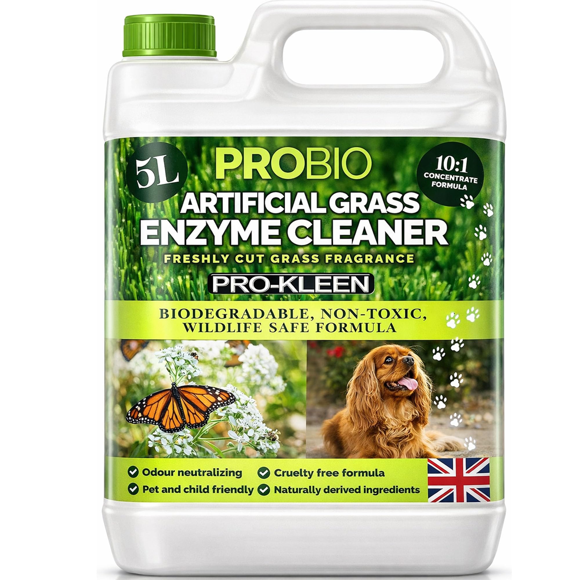 Pro-Kleen (5L, 1) Probio Artificial Grass Enzyme Cleaner - 1L/5L