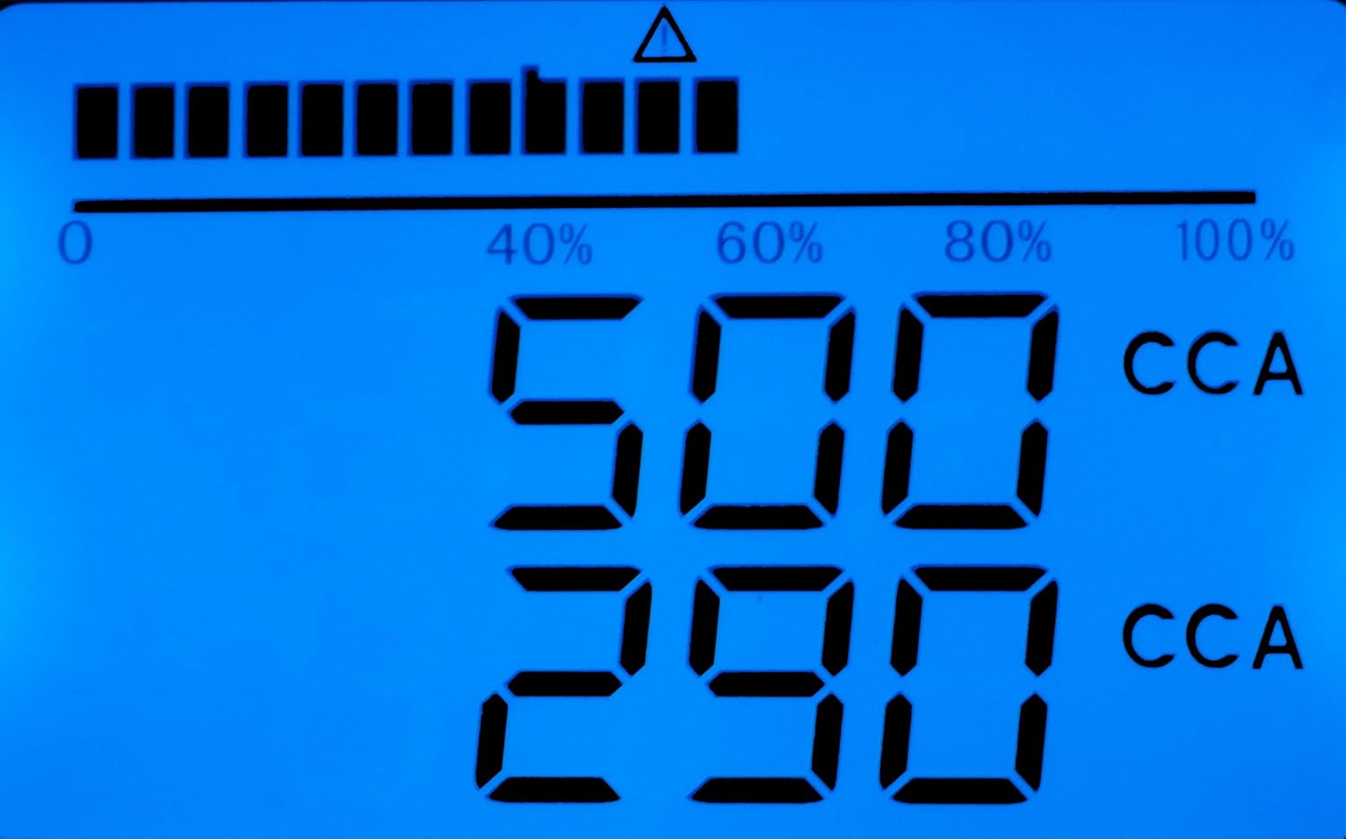 Battery Saver 4342 12V Clip-On CCA and Voltage Digital Battery Tester