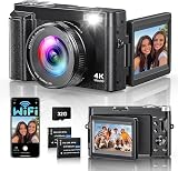 4K 64MP Digitalkamera mit WLAN