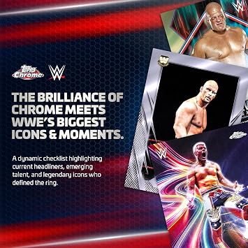 2026 Topps Chrome WWE - Factory Sealed - Value Box