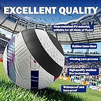 Vista 2 de Balón de fútbol Academy tamaño 5