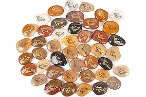Bulk Wholesale 50PCS You Rock Gifts Engraved Inspirational Rocks 2"-3"ea