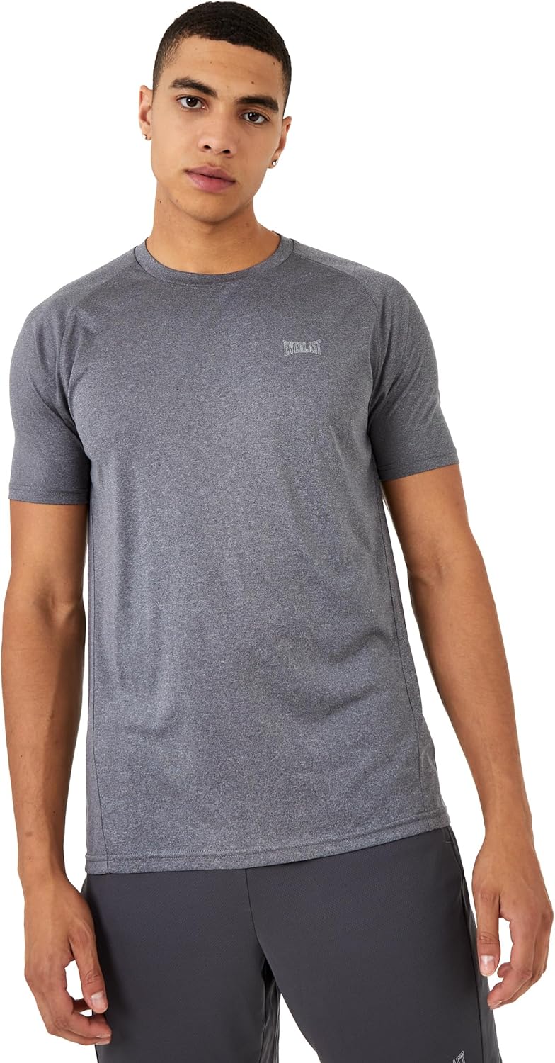 Everlast Men's Lightweight Crewneck Poly T-Shirt