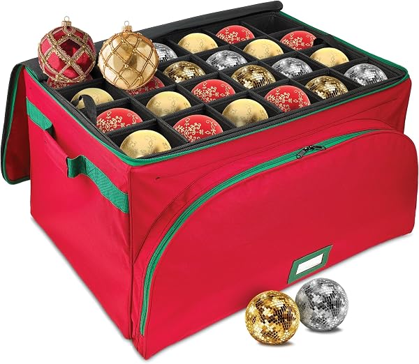 HOLDN' STORAGE Premium Christmas Ornament Storage Box