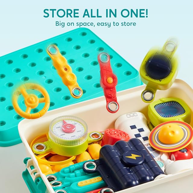 Foto 6 de 8 de Klever Kits Circuitos espaciales para niños, experimentos científicos de física, kit de placa de circuito