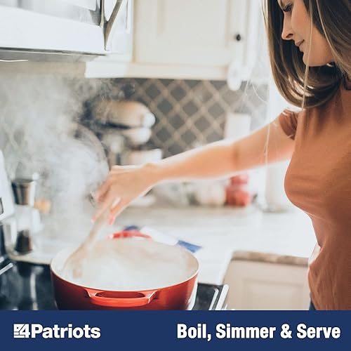 Miniatura 5 de 4Patriots Suministro de alimentos para emergencias kit de supervivencia para 4semanas alimentos liofilizados vida útil de 25años 196porciones